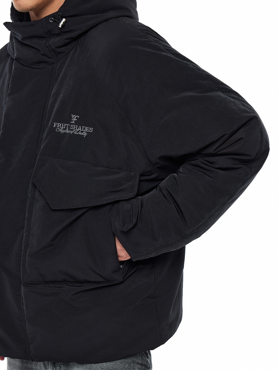 Пуховик FRHT Shades FRHT&OUT OF REACH, цвет: black, DJSHDSBLK купить онлайн