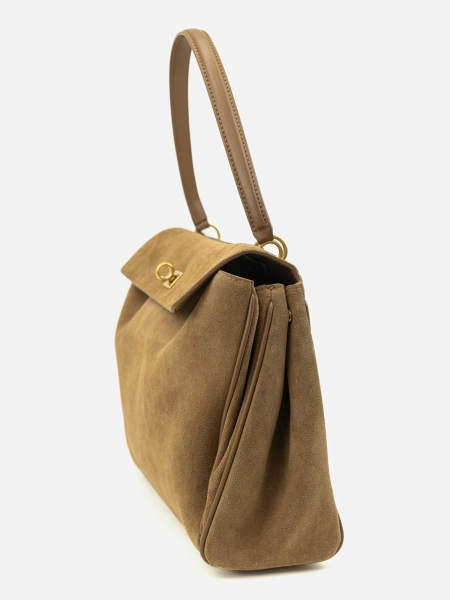 Сумка SANDRA brand salad, цвет: suede camel  купить онлайн