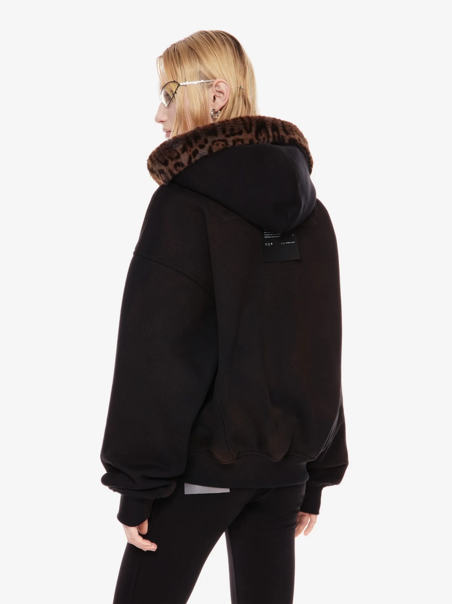 Худи на молнии с принтом POST POST SCRIPTUM, цвет: Черный, 1105.000.00.01.001 купить онлайн