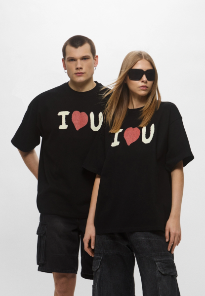 Футболка I <3 U