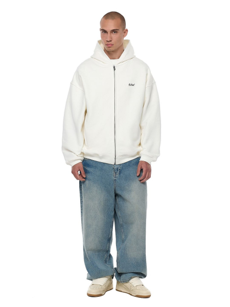 Худи на молнии с принтом FRHT, цвет: молочный HDZPFVCKMLK | новая женская коллекция купить онлайн