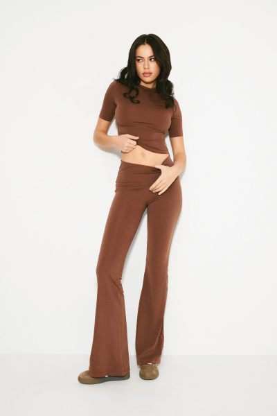 Футболка LABEL .B & TOUSSUN Label .B, цвет: коричневый, TSLB020040429 купить онлайн
