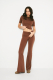 Футболка LABEL .B & TOUSSUN Label .B, цвет: коричневый, TSLB020040429 купить онлайн