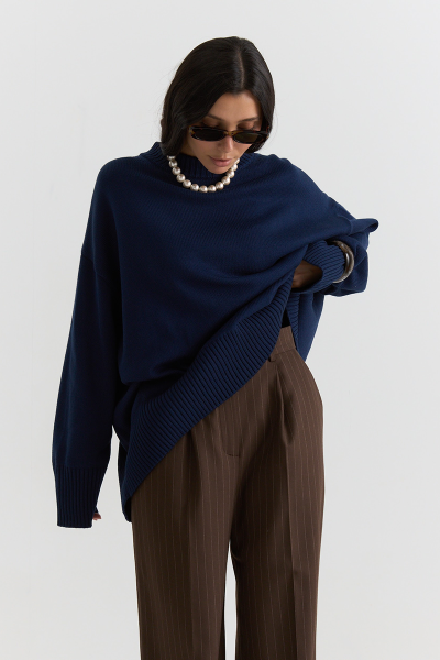 Джемпер ME AMORE MIA AIM, цвет: темно-синий, MIA593 купить онлайн