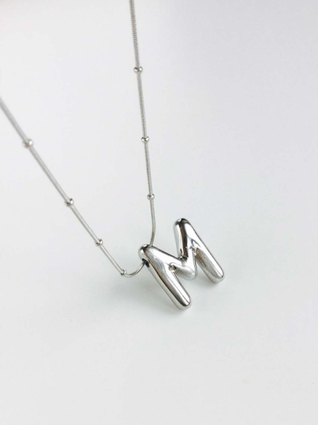 Колье-цепь "Letters M"