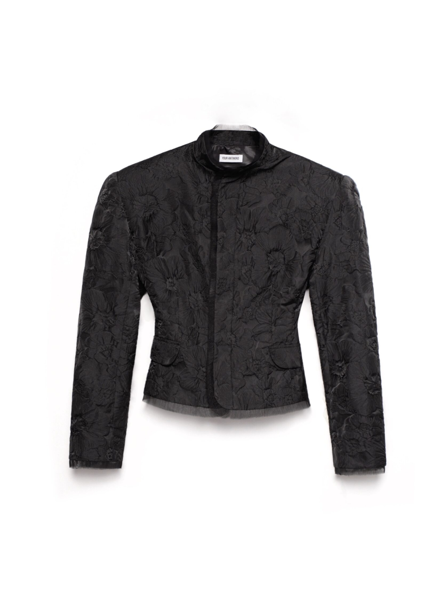 Пиджак Ноктюрн YOUR ANTIHERO, цвет: черный жаккард,  купить онлайн