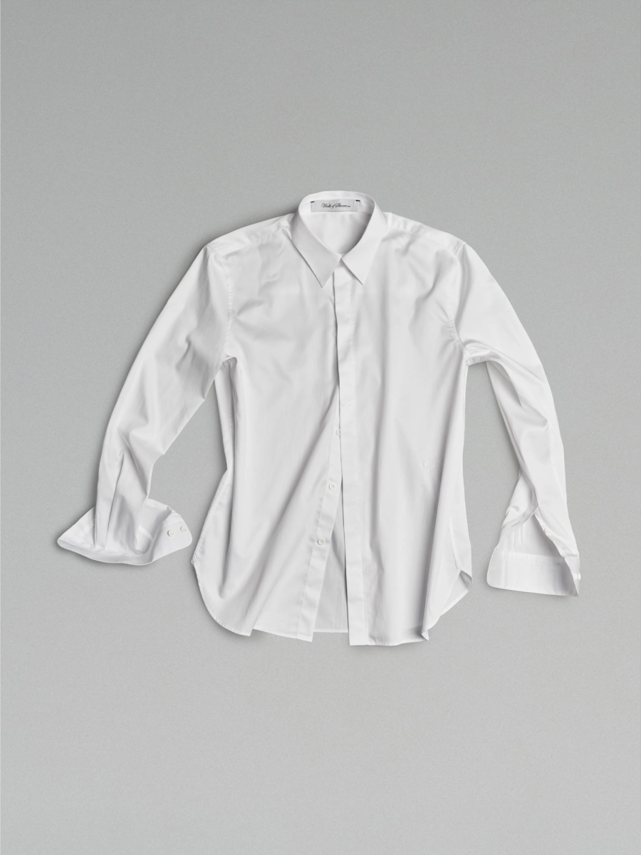 Классическая рубашка с вышивкой