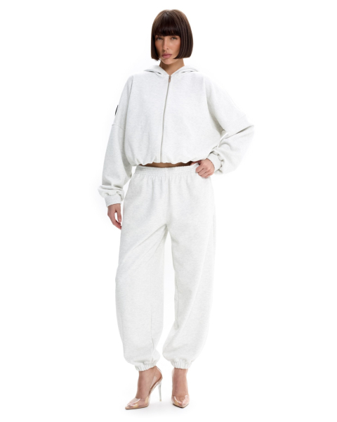 Костюм из облегченного вязаного футера Suborbia, цвет: серый меланж, 006886 купить онлайн