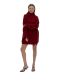 Свитер KNITTED с высоким воротом Suborbia, цвет: burgundy, 04289 купить онлайн