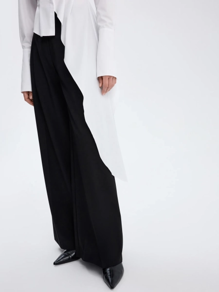 Рубашка с асимметричным кроем ANNA PEKUN, цвет: белый, 31.2630.100 купить онлайн