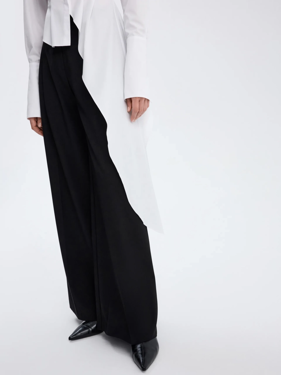 Рубашка с асимметричным кроем ANNA PEKUN, цвет: белый, 31.2630.100 купить онлайн