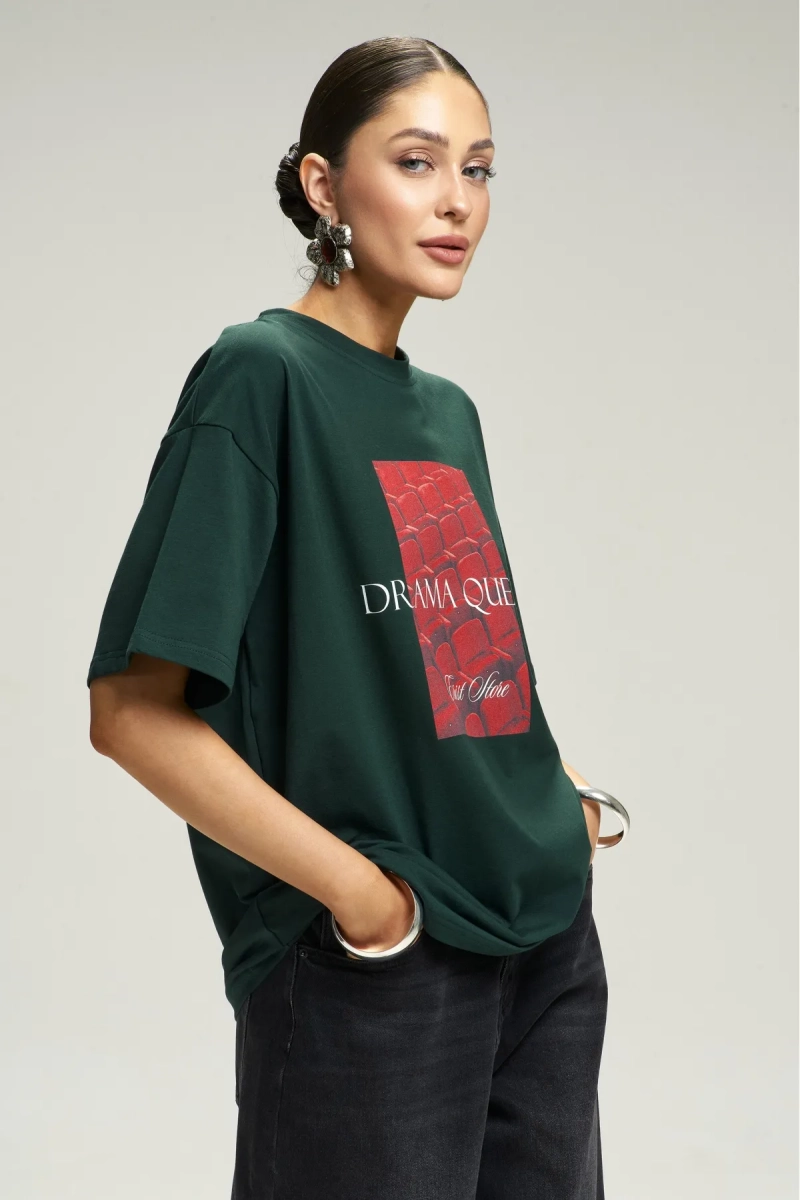 Футболка Dramma Queen Green
