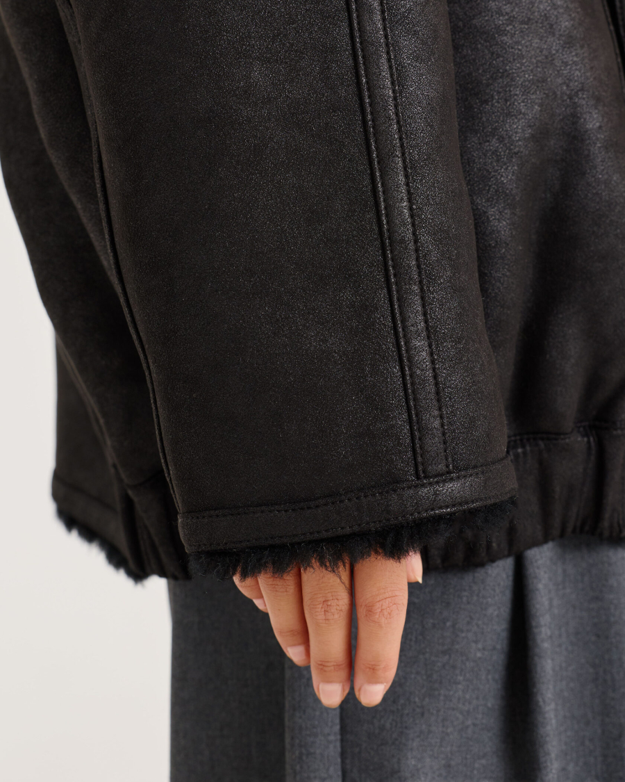 Бомбер из мериноса BLACK Anmuse, цвет: Черный, 1525AZ BLACK купить онлайн