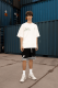 Футболка White "baseball T-Shirt" types, цвет: белый,  купить онлайн