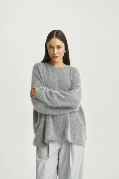 Джемпер Mink Wool Grey Erist store, цвет: серый, НФ-00001051 купить онлайн