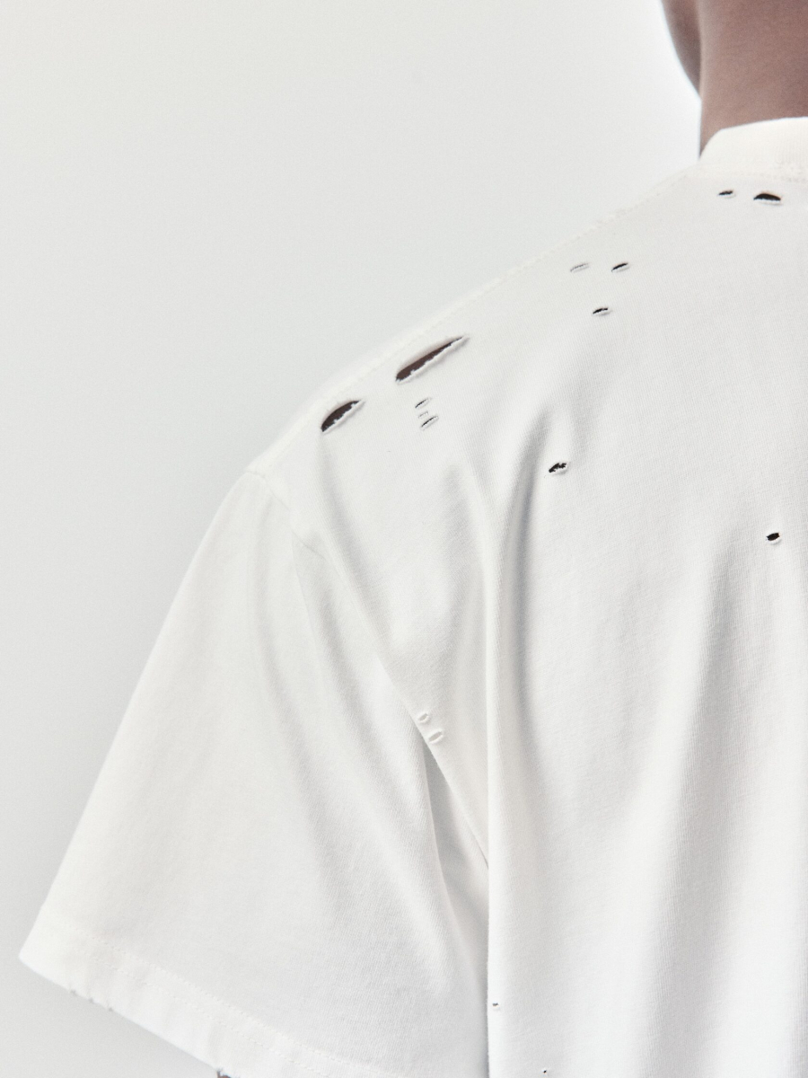 Футболка с принтом NAIPACHE, цвет: белый, 2611004000 купить онлайн