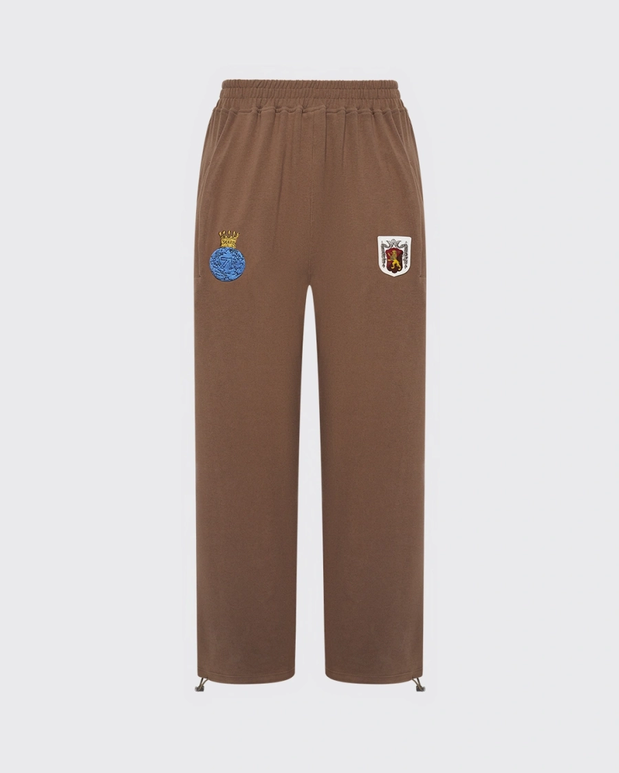 Костюм из мягкого хлопка с гербом ASIA ST 71, цвет: коричневый,  купить онлайн