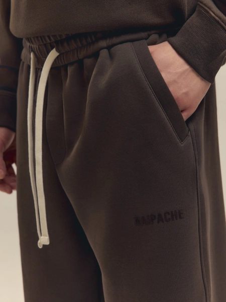 Брюки Straight Fit Pants NAIPACHE, цвет: коричневый,  купить онлайн