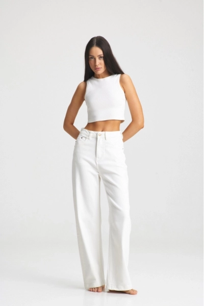 Джинсы BAGGY White