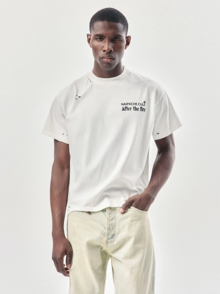 Футболка Священный архив NAIPACHE, цвет: белый, 2611005000 купить онлайн