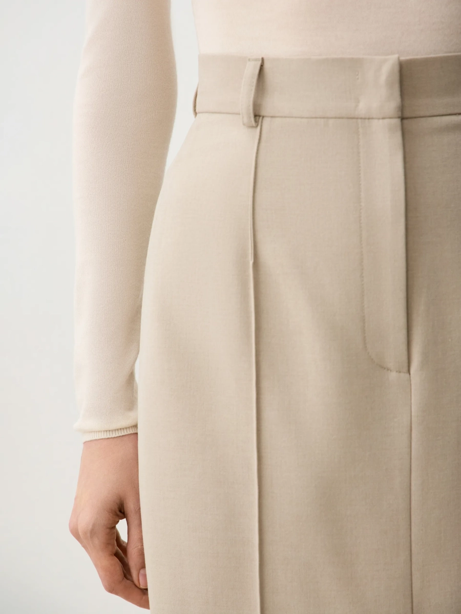 Юбка DIEGO ANNA PEKUN, цвет: бежевый, 61.2549.110 купить онлайн