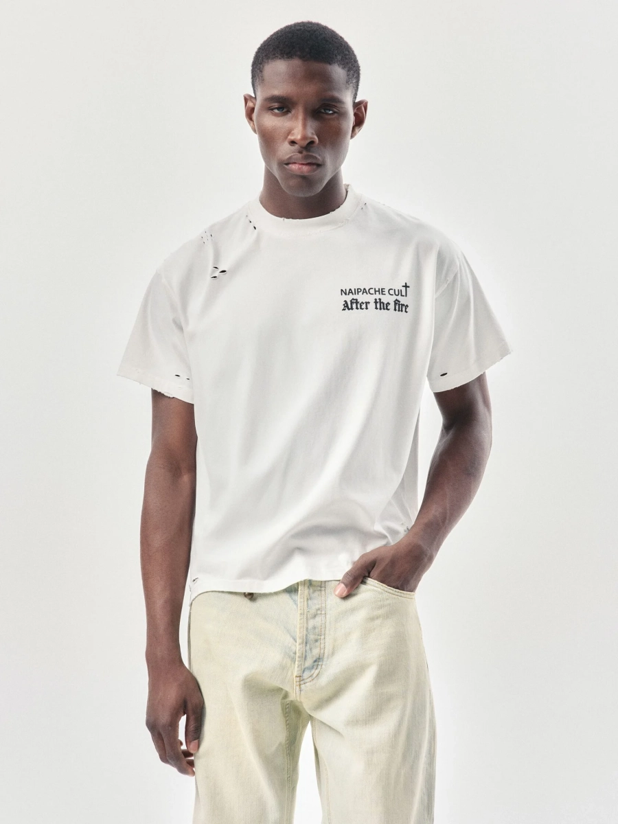 Футболка Священный архив NAIPACHE, цвет: белый, 2611005000 купить онлайн