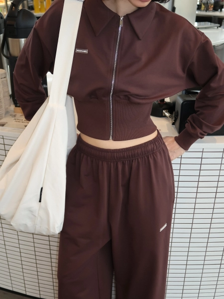 Зип худи "FLY" MIARTLAND, цвет: коричневый, НФ-00000786 купить онлайн