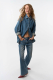 Рубашка Edith FASHION REBELS, цвет: синий FR24FW2SH400W310MB купить онлайн