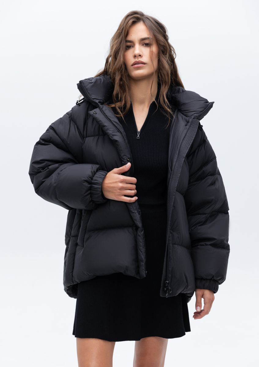 Пуховик-oversize LAPLANDIA, цвет: Черный, 3276 купить онлайн