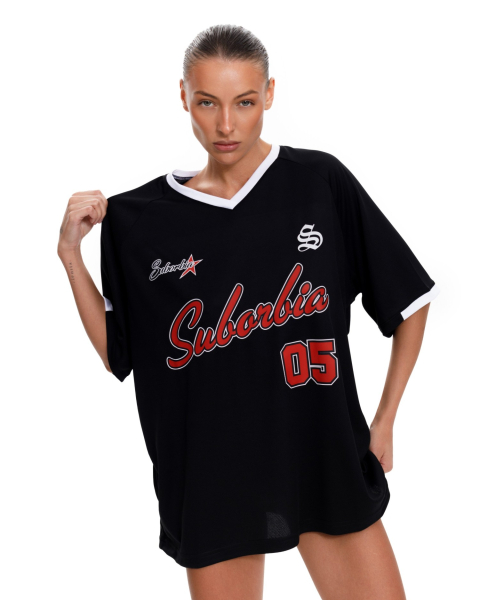 Футболка Jersey 05 Suborbia, цвет: red-black, 05294 купить онлайн