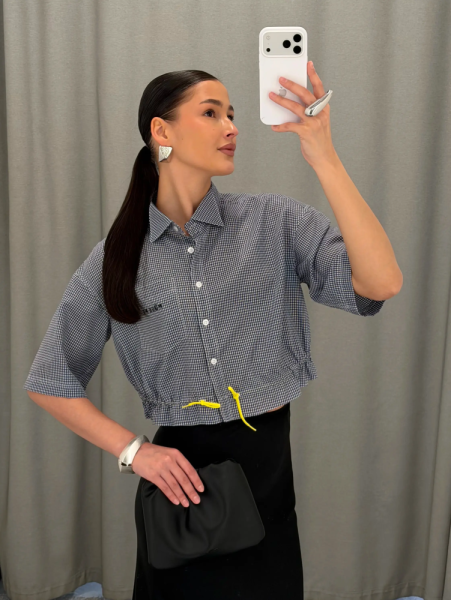 Укороченная рубашка