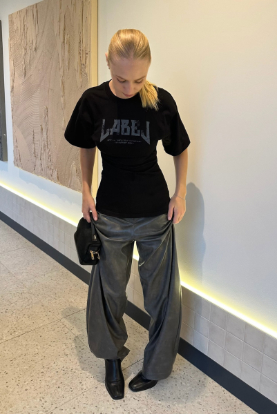 Футболка приталенная BLACK Label .B, цвет: black, Tp.04.3.67BLC купить онлайн