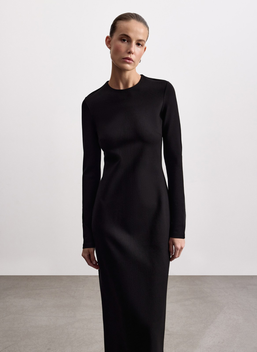 Облегающее платье ALL WE NEED, цвет: Черный, 2602W2428-01 купить онлайн