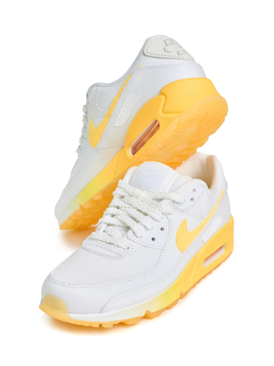 Кроссовки женские Nike Air Max 90 "Citrus Pulse" NKDADDYS SNEAKERS, цвет: белый FJ4548-100 купить онлайн