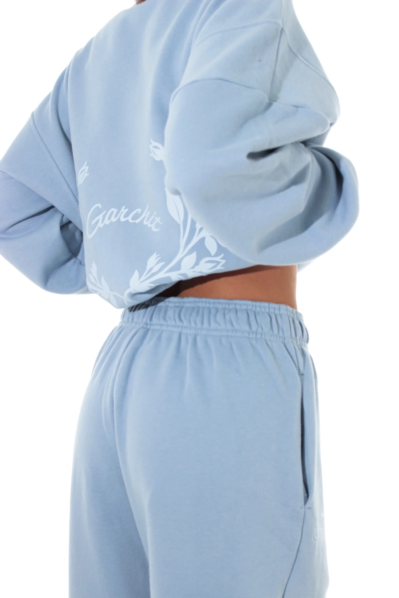 Брюки футер GARCHIT, цвет: голубой, GARFutBrBl купить онлайн
