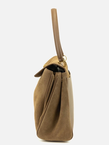Сумка SANDRA brand salad, цвет: suede camel  купить онлайн