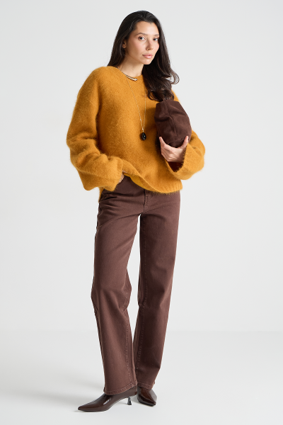 Джемпер MIA AIM, цвет: горчичный, MIA695 купить онлайн