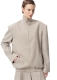 Бомбер из костюмной ткани ASYA SEMYONOVA, цвет: BEIGE,  купить онлайн