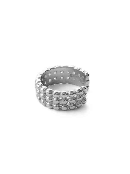 Серебряная серьга-кафф "Bubble" SBLESKOM, цвет: серебро, 11486 купить онлайн