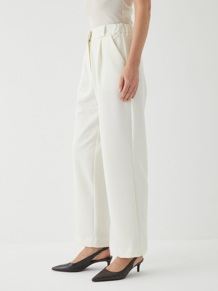 Брюки укороченные Marou, цвет: белый,  купить онлайн