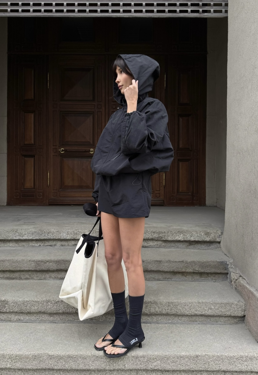 Юбка с шортами плащевая Label .B, цвет: Черный, Sk.19.2.06BLC купить онлайн