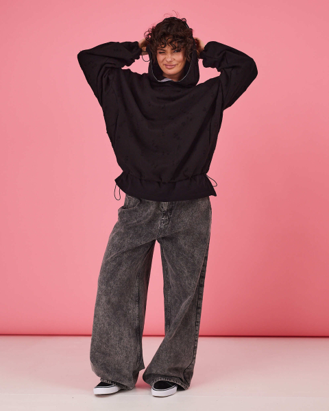 Табуха с затяжками рванка TABOO, цвет: Черный, TsZ06 купить онлайн