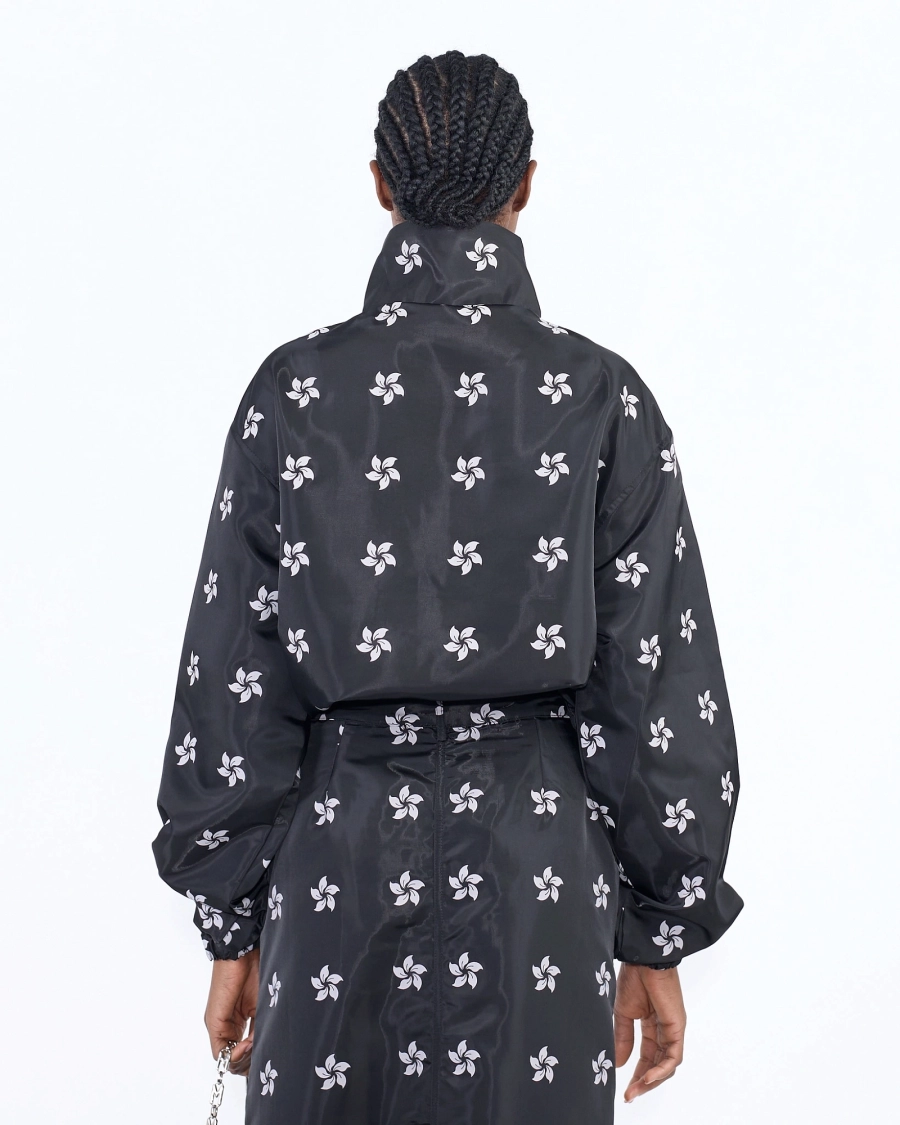 Анорак с принтом ASIA ST 71, цвет: Черный, Ast71.anorak-pattern-logo-bl купить онлайн