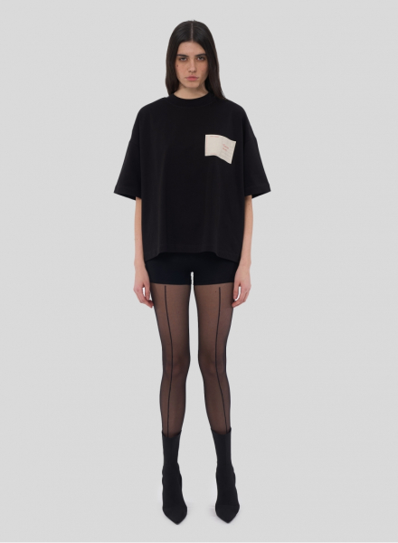 Футболка ZNY PATCH ZNY, цвет: Черный, T-PATCHSS25-BLK купить онлайн
