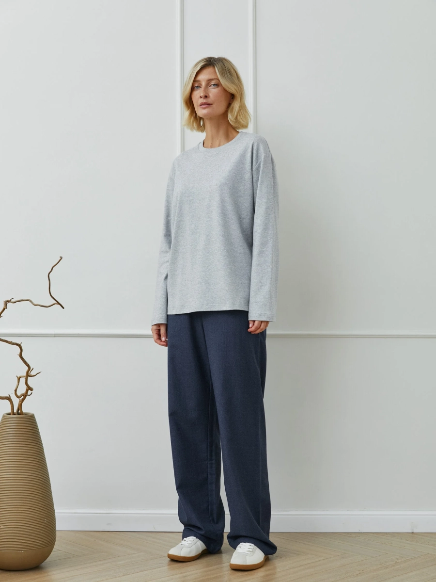 Брюки на резинке Soho Marou, цвет: синий, Mar1_2610 купить онлайн