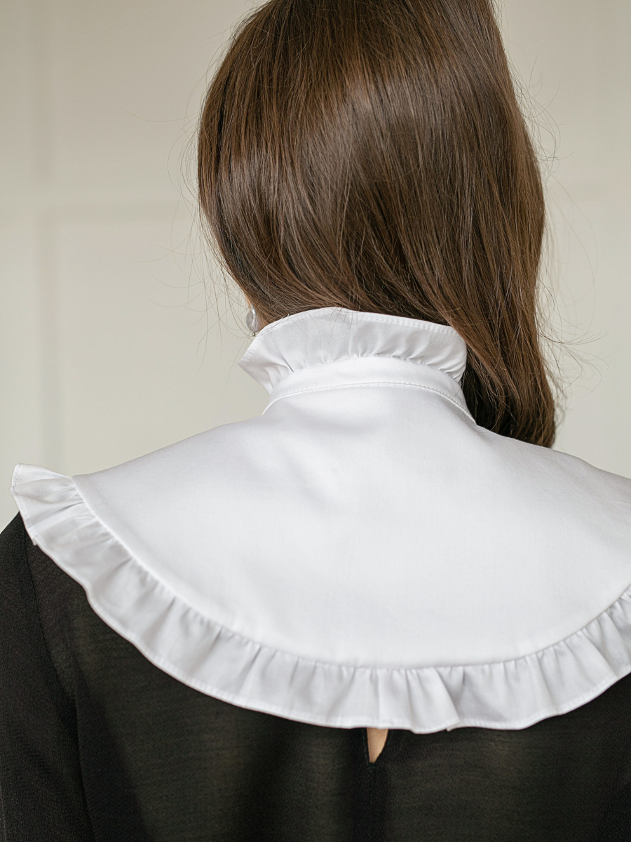 Манишка с рюшей I.B.W., цвет: белый AC015 купить онлайн