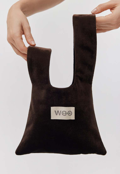 Сумка WooLook, цвет: шоколад, B/UNIQUE/Bag/W/Choko со скидкой купить онлайн