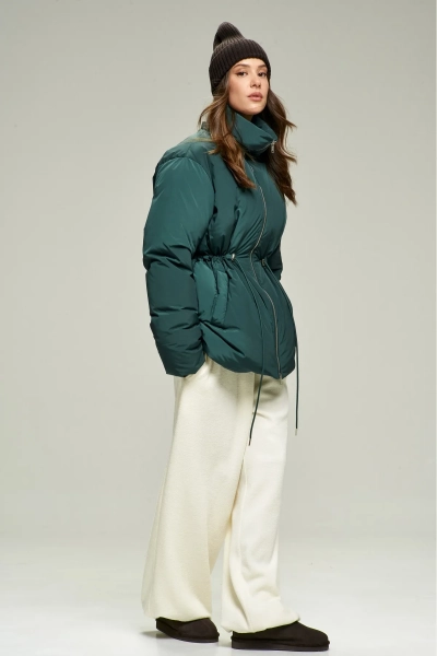 Пуховик на кулиске Pine Green Erist store, цвет: зеленый, НФ-00002825 купить онлайн