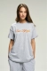 Футболка с вышивкой ERIST Grey&Orange