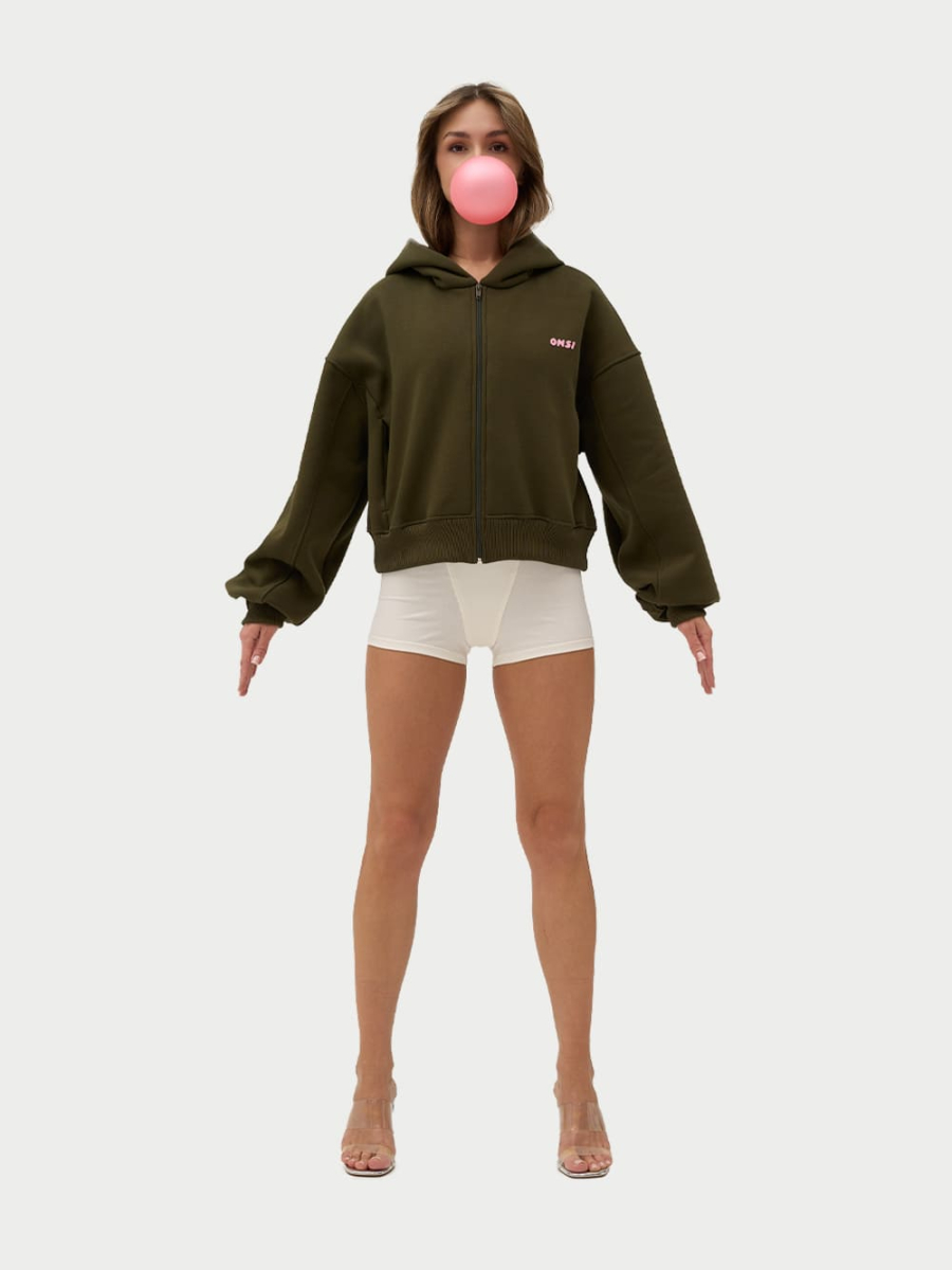 Zip Худи с начесом